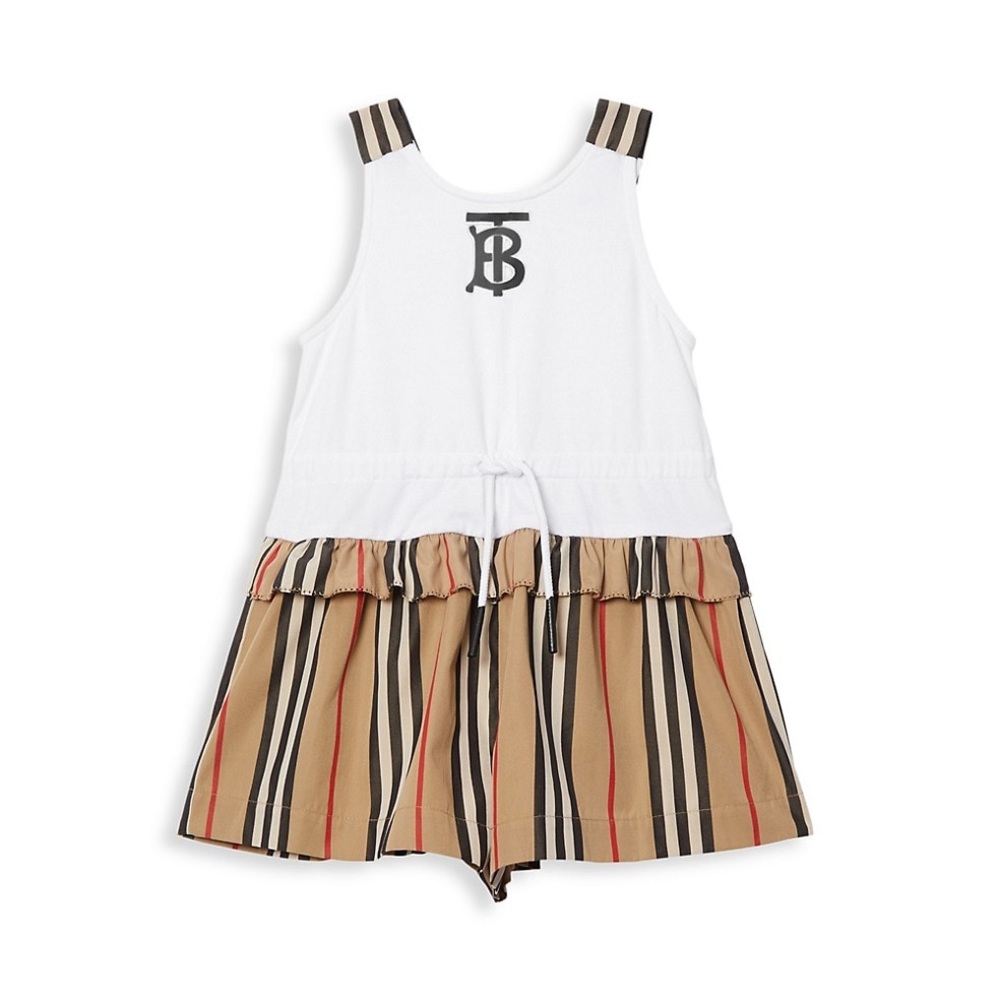 Burberry Rhonda Icon Stripes Romper
